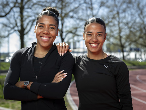 Mujinga et Ditaji Kambundji, bien plus que des soeurs