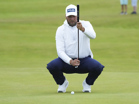 British Open: Daniel Brown seul leader