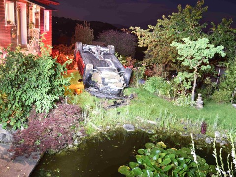 Folle embardée d'un élève-conducteur en Appenzell