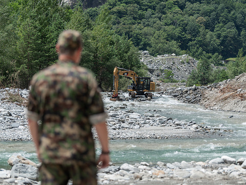 Val Maggia: fin de la construction du pont de remplacement