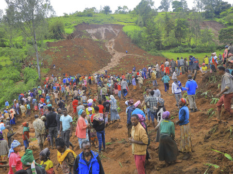 Glissement de terrain dans le sud de l'Ethiopie: plus de 200 morts