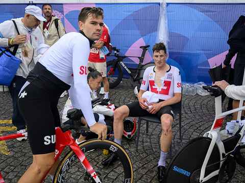 Evenepoel gagne le contre-la-montre, les Suisses déçoivent