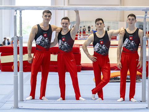 Les gymnastes suisses en finale par équipes