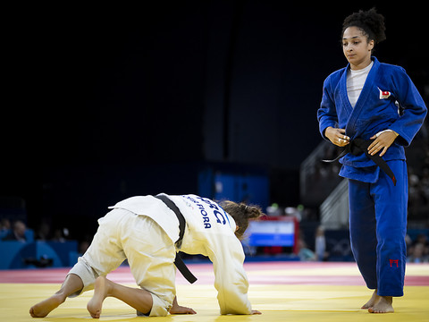 Binta Ndiaye se hisse en 8es de finale