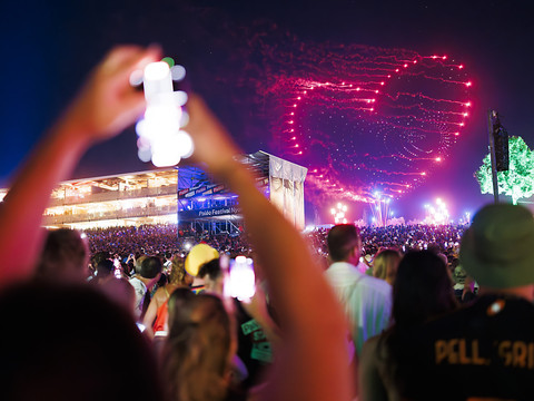 Paléo: 900 drones pour un spectacle inédit