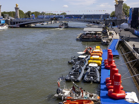 Le second entraînement de triathlon dans la Seine annulé