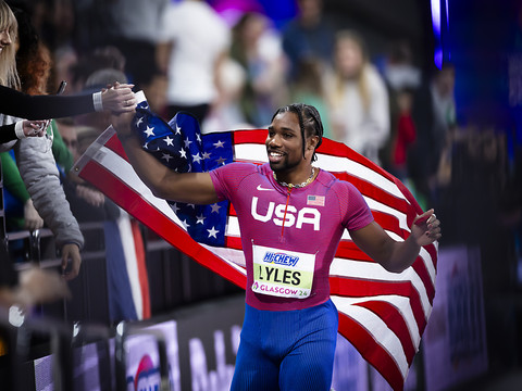 Lyles en pole pour devenir la star des stars à Paris