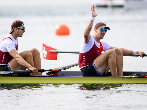 Deux sans barreur: Gulich/Röösli qualifiés pour la finale