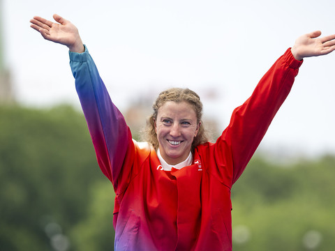 Triathlon: Julie Derron se confie après sa médaille d'argent
