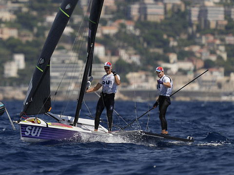 Sébastien Schneiter et Arno de Planta disputeront la Medal Race