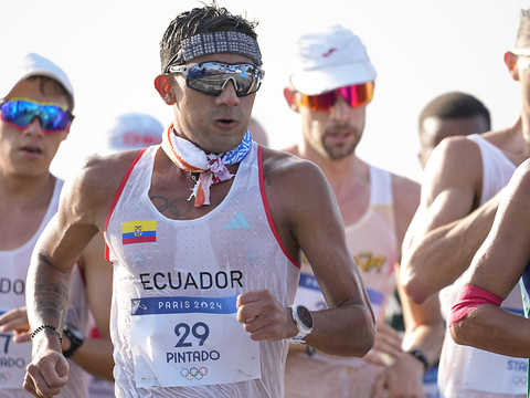 Le 20 km marche couronne un Equatorien