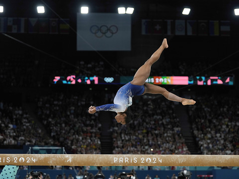 La 8e médaille d'or attendra pour Simone Biles