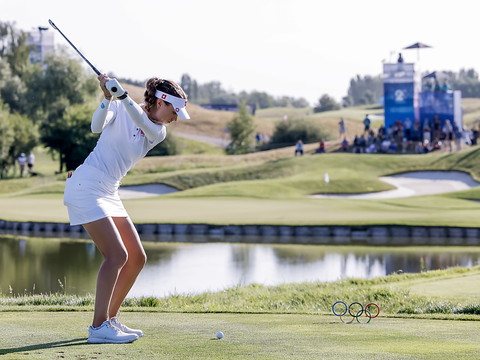 Morgane Métraux en course pour une médaille