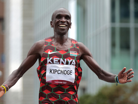 Paris, défi ultime de la légende du marathon Eliud Kipchoge