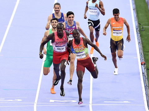 Le Kényan Wanyonyi proche du record du monde du 800 m