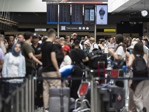 Le nombre de passagers augmente à l'aéroport de Zurich en juillet