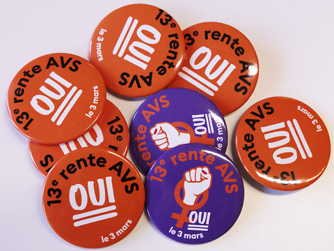 Le Conseil fédéral table sur la TVA pour financer la 13e rente AVS