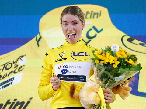 TdF dames: Pieterse remporte la 4e étape, Vollering reste en jaune
