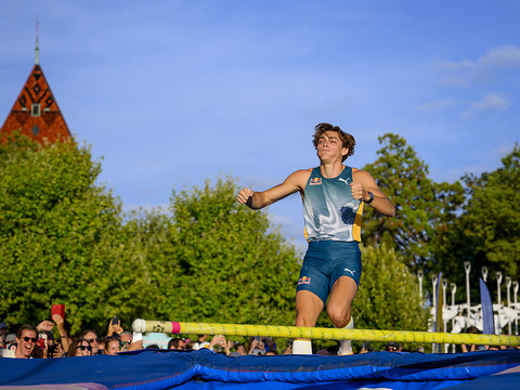 Une nouvelle démonstration du maître de la perche