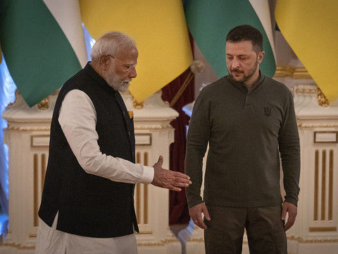 Modi à Kiev se dit 
