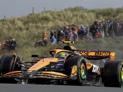 Norris en pole à Zandvoort, Verstappen 2e des qualifications