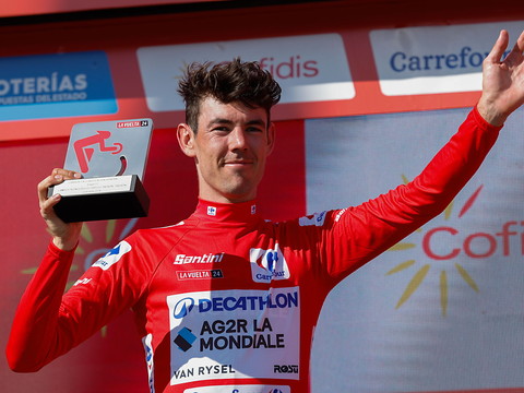 Tour d'Espagne: Schmid passe encore près de la victoire
