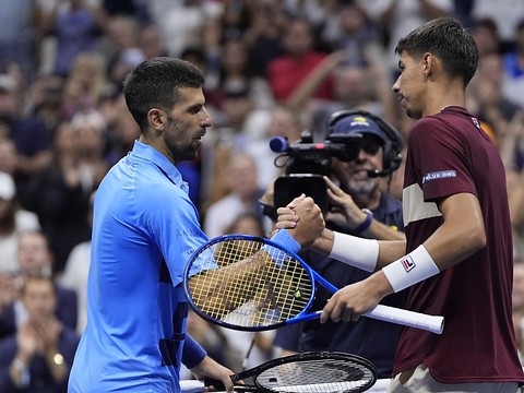 Novak Djokovic à la trappe