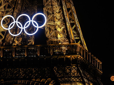 Les anneaux olympiques 
