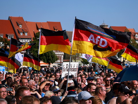 Est de l'Allemagne: extrême droite en quête de scores historiques