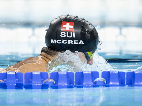 Natation: Leo McCrea apporte une nouvelle médaille d'or à la Suisse