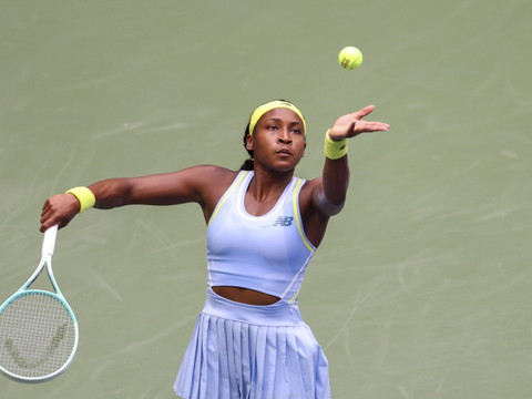 Coco Gauff se saborde