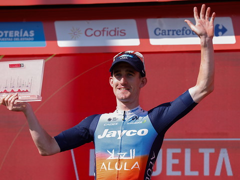 Dunbar s'impose au Picon Blanco, Roglic assure