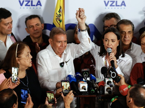 Le candidat de l'opposition vénézuélienne est arrivé en Espagne