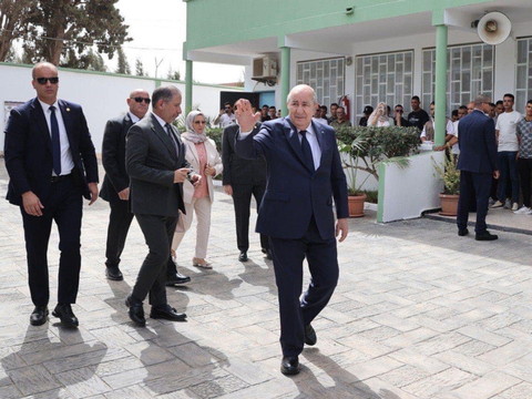 Le président algérien sortant Tebboune réélu avec 94,65% des voix