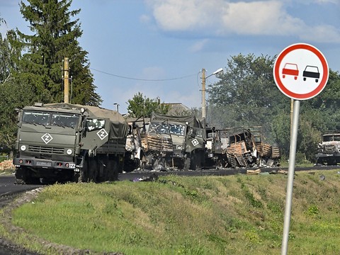 L'armée russe a lancé une contre-offensive dans la région de Koursk