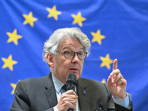 Le Français Thierry Breton quitte la Commission européenne