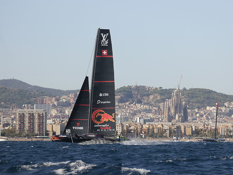 C'est fini pour Alinghi, battu en sept matches par Britannia