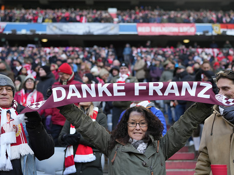 La rue de l'Allianz Arena rebaptisée à la mémoire Beckenbauer