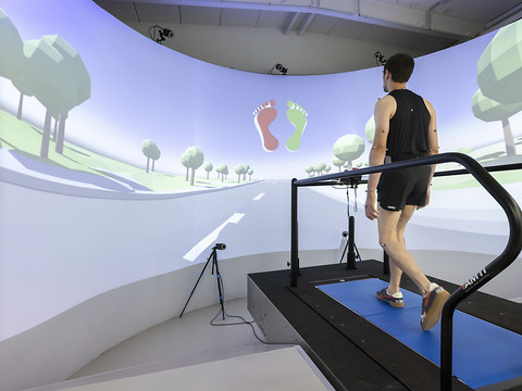 Au CHUV, un écran géant immersif pour étudier et traiter l'arthrose