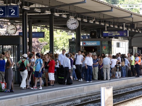 Lugano: perturbations à la gare ferroviaire à cause d'un aiguillage