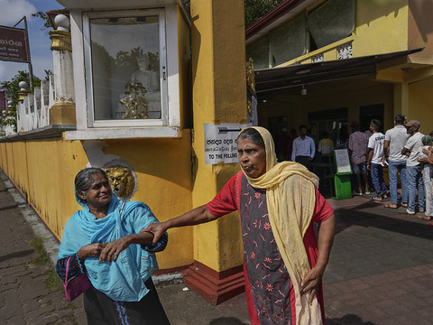 Les Sri Lankais ont voté pour élire leur président