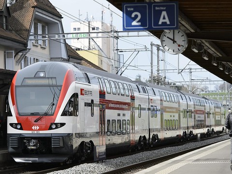 Ligne CFF interrompue entre Romont et Fribourg jusqu'à jeudi matin