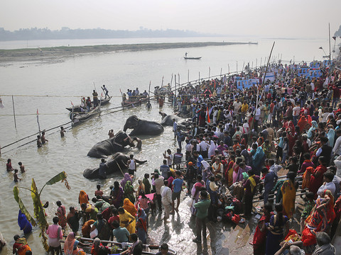 Inde: 46 personnes meurent noyées lors d'un festival religieux