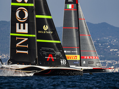 Luna Rossa et Britannia dos à dos après les deux premières courses