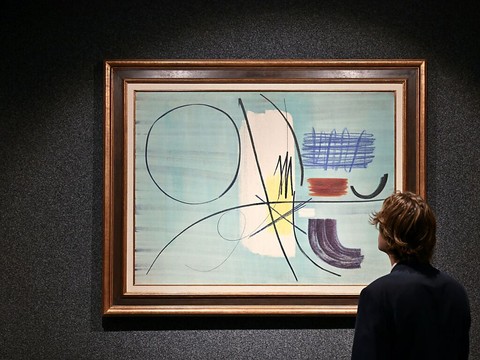 GE: un chef d'oeuvre de Hans Hartung part pour 1,2 million