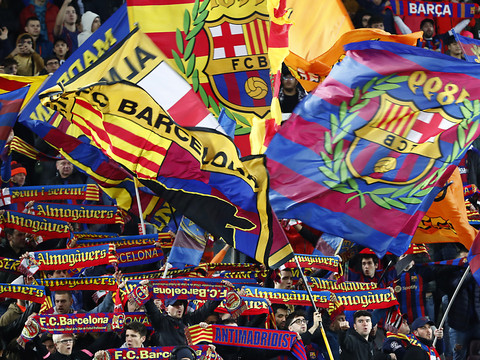 Une pancarte raciste prive le Barça de ses supporters à Belgrade