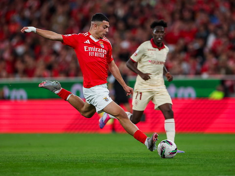 Amdouni marque son premier but pour le Benfica