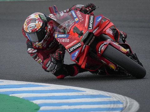 MotoGP: Bagnaia s'impose et revient à 10 points de Martin