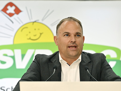 Il faut remettre de l'ordre en Suisse, selon le président de l'UDC