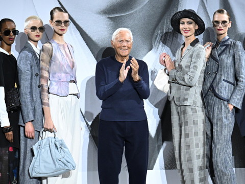 Giorgio Armani évoque un départ dans 